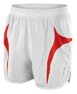 SPIRO Leichte Micro Lite Laufshorts mit Kordelzug, Black/Grey XXS, RT183 – Bild 3
