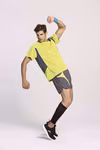 SPIRO Shorts da corsa leggeri Micro Lite con coulisse, Black/Grey XXS, RT183 – Navy/White