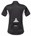 SPIRO Bikewear Performance Top con Zip, Aqua/Black XS (34), RT188F – immagine 4
