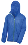 Result Veste Urban Stowable légère et imperméable, Black/Orange S, RT189 – image 3