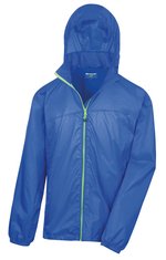 Result Leichte wasserdichte Urban Stowable Jacke, Black/Orange XS, RT189 – Bild 3