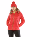 Result Veste Urban Stowable légère et imperméable, Black/Orange S, RT189 – image 9