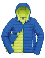 Result Women´s Snow Bird Hooded Jacket Black/Lime XS (RT194F) – Ocean Blue/Lime