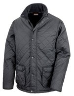 Result Cheltenham Jacke, wasserabweisend, Steppung – Black