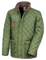 Result Cheltenham Gold Jacke mit Fleece-Innenauskleidung – Olive Green