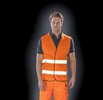 Result Safe-Guard Sicherheitsweste mit Reflektionsstreifen, Klasse 2, Fluorescent Orange L/XL, RT200 – Bild 1