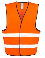 Result Safe-Guard Sicherheitsweste mit Reflektionsstreifen, Klasse 2, Fluorescent Orange L/XL, RT200 – Bild 3