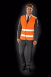 Result Safe-Guard Safety Vest with Reflective Stripes, Class 2, Fluorescent Yellow L/XL, RT200 – image 5