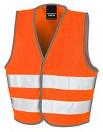 Result Safe-Guard Junior Sicherheitsweste mit reflektierenden Streifen – Fluorescent Orange