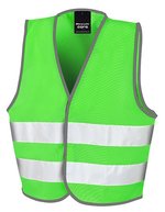 Result Safe-Guard Junior Sicherheitsweste mit reflektierenden Streifen – Lime