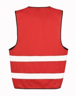 Result Safe-Guard Reflektierende Sicherheitsweste mit Klettverschluss, Burgundy S/M, RT200XEV – Bild 4