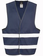 Result Safe-Guard Reflektierende Sicherheitsweste mit Klettverschluss – Navy