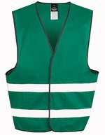 Result Safe-Guard Reflektierende Sicherheitsweste mit Klettverschluss – Paramedic Green