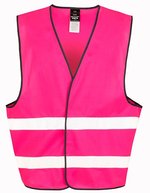 Result Safe-Guard Reflektierende Sicherheitsweste mit Klettverschluss, Burgundy S/M, RT200XEV – Rose