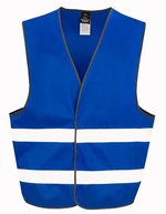 Result Safe-Guard Reflektierende Sicherheitsweste mit Klettverschluss, Burgundy S/M, RT200XEV – Royal