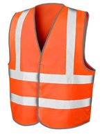 Result Safe-Guard Hochsichtbare Sicherheitsweste mit Reflektoren – Fluorescent Orange
