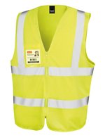 Result Safe-Guard Zip I.D. Safety Tabard Fluorescent Orange L/XL (RT202), RT202 – Bild 3