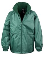 Result Core Microfleece Jacke mit Kapuze und Reflektor – Bottle