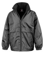 Result Core Junior Jacke mit Mikro-Fleece-Futter – Black