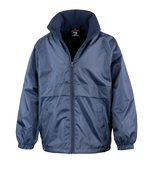 Result Core Jugendjacke mit Microfleece-Futter und Kapuze, Black XL (11-12), RT203Y – Bild 3