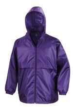 Result Core Leichte Windjacke mit versteckter Kapuze, Red L, RT204 – Bild 3