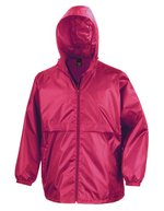 Result Core Leichte Windjacke mit versteckter Kapuze – Hot Pink