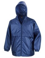 Result Core Leichte Windjacke mit versteckter Kapuze, Red L, RT204 – Royal