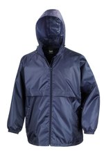 Result Core Leichte wasserdichte Outdoor-Jacke mit Kapuze, Black XS, RT205 – Bild 3
