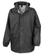 Result Core Wasserabweisende Midweight Jacke mit Kapuze – Black