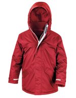 Result Core Junior Winter Parka wasserdicht mit Fleece – Red