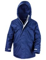 Result Core Junior Winter Parka wasserdicht mit Fleece, Black L (9-10), RT207J – Royal