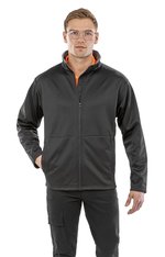 Result Core Softshell-Jacke mit 4-Wege-Stretch, Black S, RT209 – Bild 1