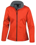 Result Core Softshell Jacket with Fleece Inner Lining for Women, Navy M, RT209F – image 3