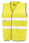 Result Safe-Guard Motorist Sicherheitsweste mit 3M Reflektoren, Fluorescent Yellow XXL, RT211 – Bild 3