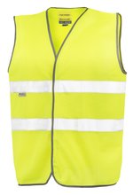 Result Safe-Guard Motorist Sicherheitsweste mit 3M Reflektoren, Fluorescent Orange XXL, RT211 – Bild 3