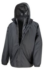 Result Core 3-in-1 Jacke mit gesteppter Weste, Black M, RT215X – Bild 3