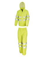 Result Safe-Guard Hochsichtbarer wasserdichter Anzug Stormdri – Fluorescent Yellow