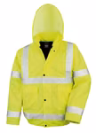 Result Safe-Guard High Vis Winter Blouson mit Polar-Therm, Fluorescent Orange S, RT217X – Bild 3