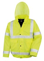 Result Safe-Guard High Vis Winter Blouson mit Polar-Therm, Fluorescent Yellow S, RT217X – Bild 3