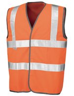 Result Safe-Guard Fluoreszierende Sicherheitsweste mit 3M-Reflexen – Fluorescent Orange