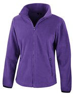 Result Core Norse Fleecejacke mit Slim-Fit für Damen, Flame Red L, RT220F – Violet