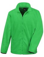 Result Core Norse Outdoor Fleecejacke für Männer, Black XS, RT220X – Vivid Green