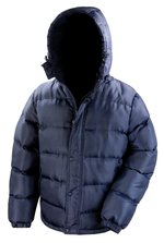 Result Core Nova Lux Wattierte Jacke mit Kapuze, Navy XL, RT222 – Bild 5