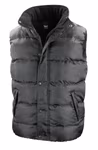 Result Core Wasserabweisende Hooded Gilet mit Kapuze, Black M, RT223 – Bild 3