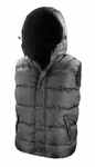 Result Core Wasserabweisende Hooded Gilet mit Kapuze, Black M, RT223 – Bild 5