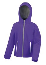 Result Core Junior TX Performance Softshell Jacke, Black/Grey L (9-10), RT224J – Bild 3