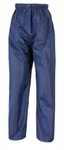 Result Core Waterproof Kids Rain Trousers with Snap Buttons, Black XS (3-4), RT226J – image 3