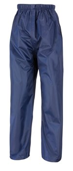 Result Core Wasserdichte Kinder Regenhose mit Druckknöpfen, Black XS (3-4), RT226J – Bild 3