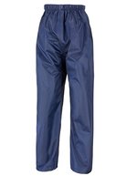 Result Core Wasserdichte Kinder Regenhose mit Druckknöpfen – Navy