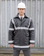 Result Work-Guard Management Coat mit wärmendem Futter, Black S, RT23 – Bild 1